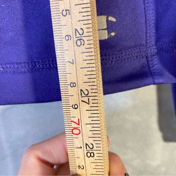 Champion Athletic Track Jacket Purple Vented Sweater Size L Sports Activewear - Picture 8 of 8